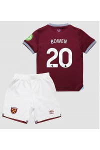 Fotbalové Dres West Ham United Jarrod Bowen #20 Dětské Domácí Oblečení 2025-26 Krátký Rukáv (+ trenýrky)